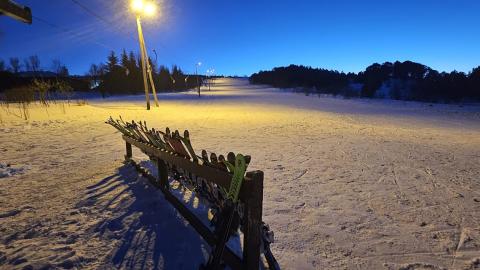 skíðabrekkan í Grafarvogi
